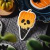 Halloween Cookie Cutters Ghost Pumpkin Skull Biscuit Chocolate Embosser Stamp Mould Halloween Party Baking Cake Decorating Tools