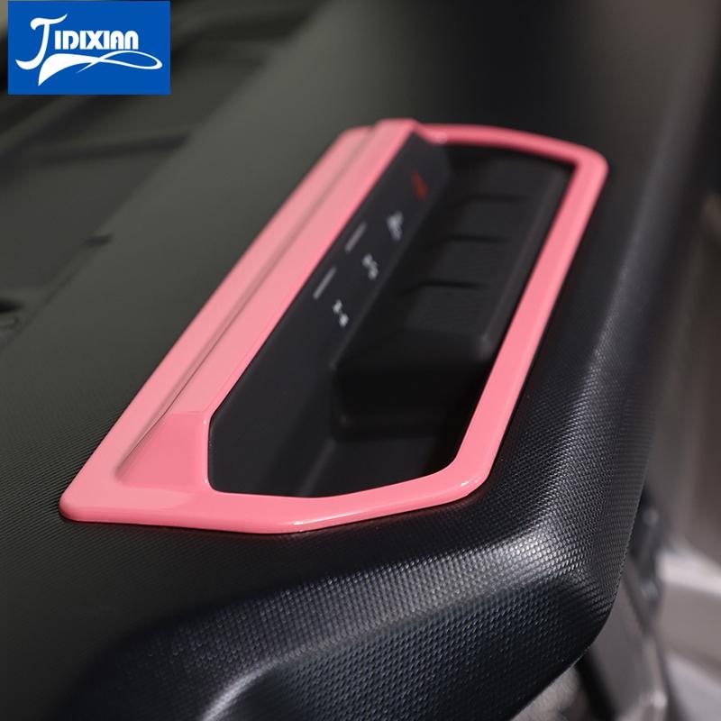 

JIDIXIAN for Ford Bronco 2022 2023 2024 Up Car Dashboard Differential Control Panel Decoration Covers Interior Accessories