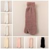Thickened Warm Separate Toe Plush Socks Mid Tube Floor Socks Winter Two Toe Fleece Socks  Autumn