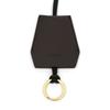 UNDERCONTROL STUDIO NECKLACE KEY RinG / D BROWN