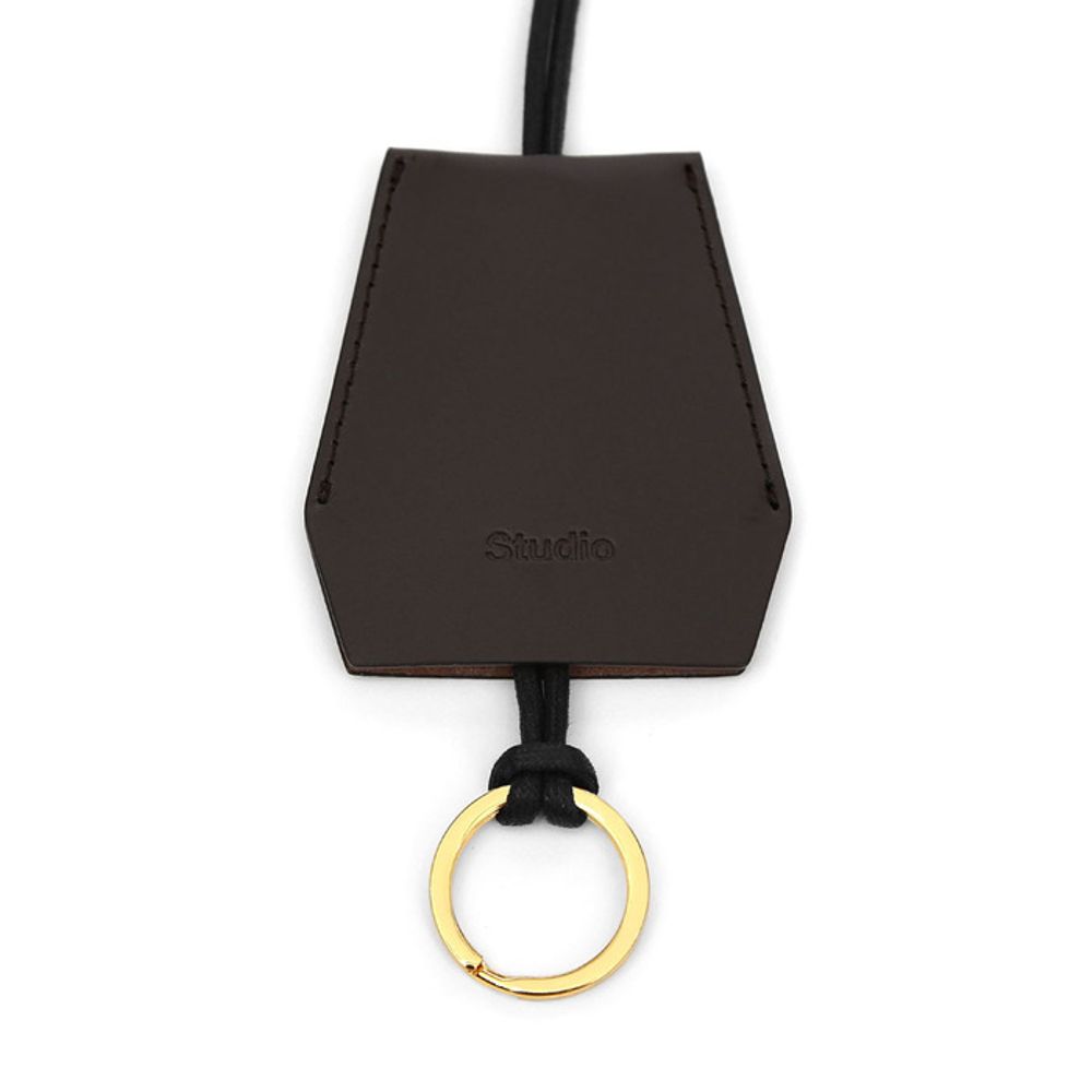 UNDERCONTROL STUDIO NECKLACE KEY RinG / D BROWN