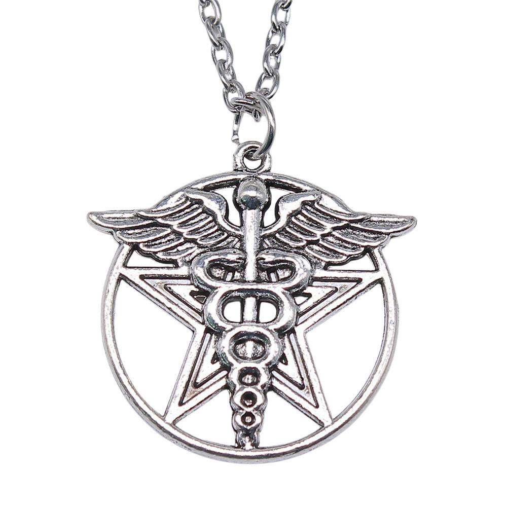 Chinese Dragon Pendant Necklace Mythical Creature Lucky Charm Jewelry 45cm or 70cm Long Chain