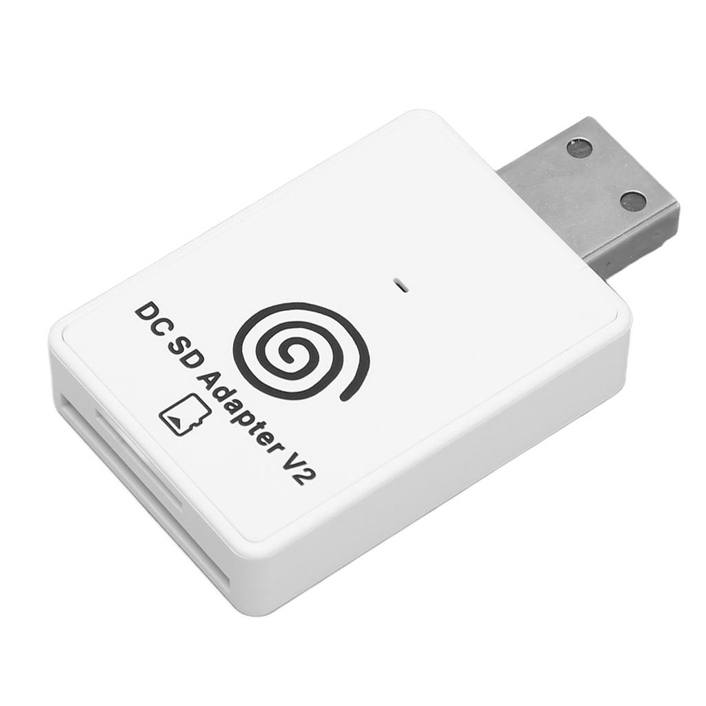 Storage Card Reader Adapter Professional Plug and Play Memory Card Reader for Sega Dreamcast for Dreamshell V4.0
