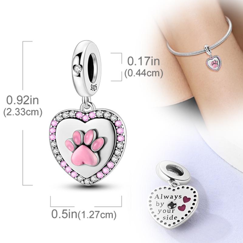 New Original Copper Charms Beads Pendants For Original Bracelet Necklaces Charm Women Diy Jewelry Gifts