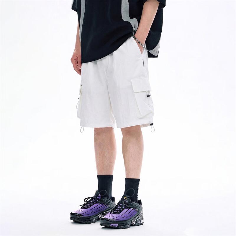 GOLFCROSS Unisex Solid Cargo Shorts