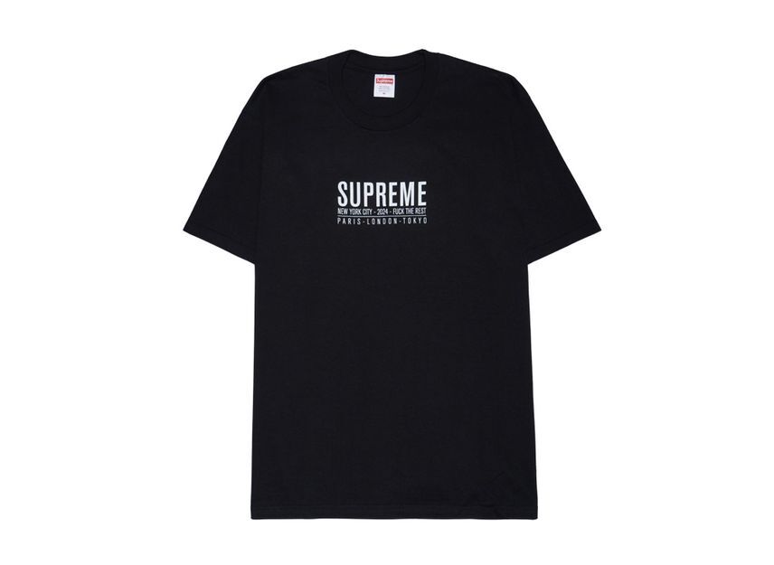 Supreme Paris Tee Black L