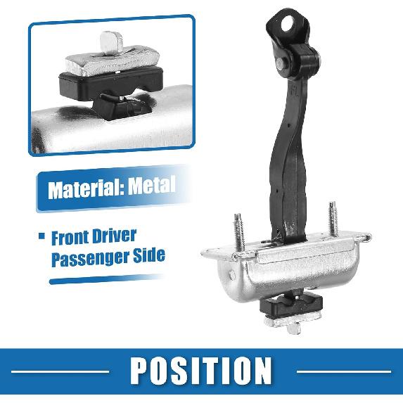 Door Check Stop Strap No.FL3Z1623552A Front Driver Passenger Side Door Check Stopper Limiter for Ford F-150 2015-2019 for Ford F-250 F-350 F-450