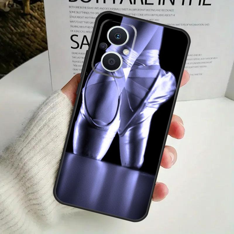 Ballet Ballerina Shoes Pointes Phone Case For OPPO Reno 8 7 Lite 8T 11 12 13 14 14F 10 Pro OPPO Find X8 X6 X5 X9 Pro Cover