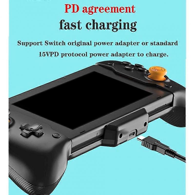 For Nintendo Switch Gamepad Controller Handheld Grip Double Motor Vibration Built-in 6-Axis Gyro Design Joycon with Storage Box