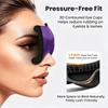 3D Sleep Mask Adjustable Suitable for Men and Women with No Pressure on the Light Blocking Eye Mask Sleeping Aid Face Mask
