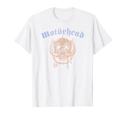 Motörhead – Distressed Warpig Watercolor White T-shirt