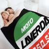 Nuova Coperta Plaid Logo Speciale Moto Laverda 750 SF halloween Biancheria da Letto Estiva Campeggio Coperte Plaid Extra Large