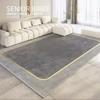 Luxury-Style Living Room Carpet, Large Area Floor Mat For Bedroom, Slip-Resistant And Easy To Clean Home Decoration