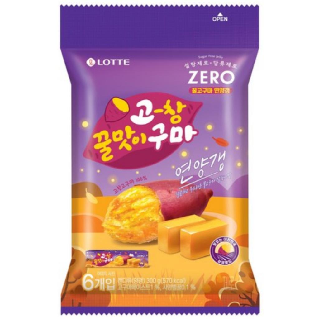 Lotte Yeonyanggaeng Honey Sweet Potato 50gx6PCS (Sweet Red Bean Jelly)
