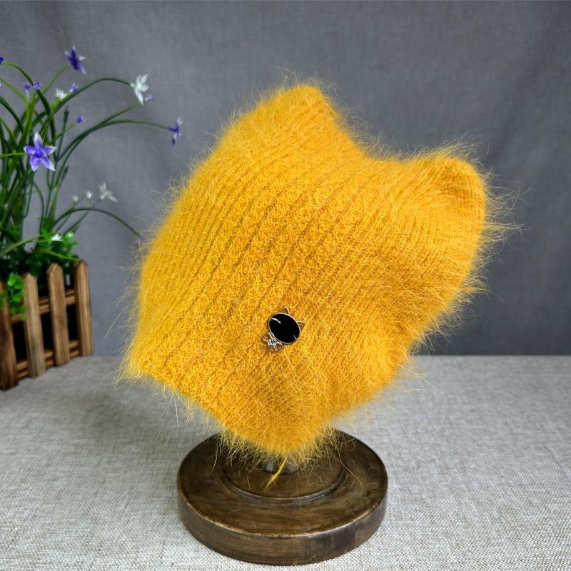 High Quality New Hat Women Girls Fashion Warm Cat Ear Ski Hat Winter Beanie Hat