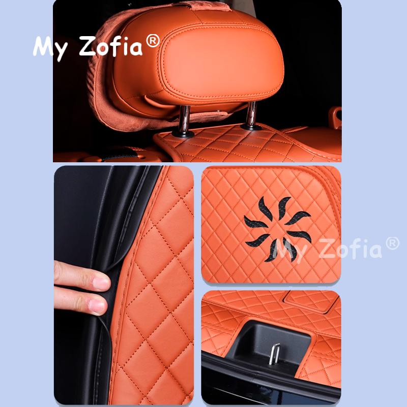For GAC Trumpchi S7 2025 2026 Car Boot Mat Rear Trunk Liner Cargo Leather Floor Carpet Tray Protector Accessories Mats