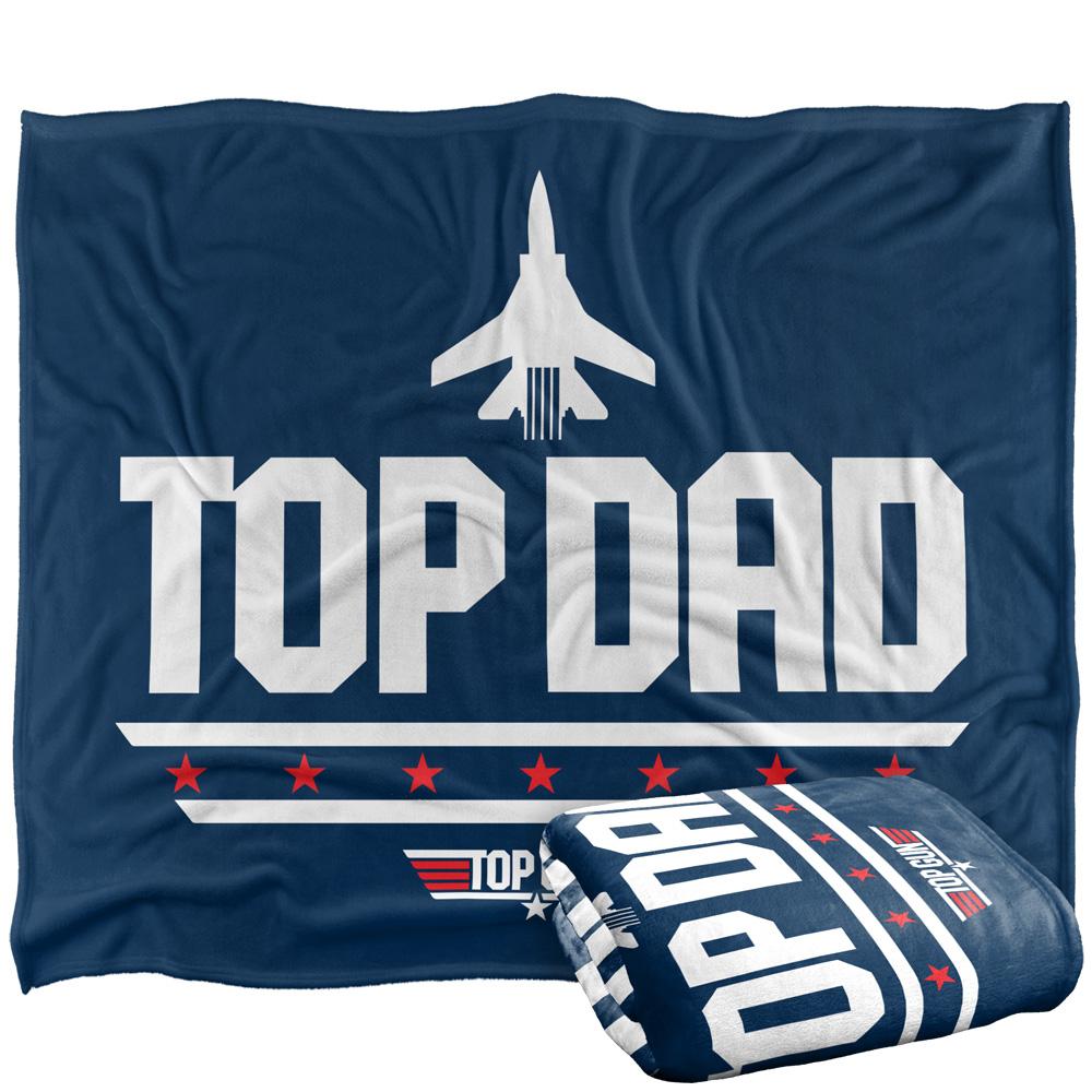 Top Gun Top Dad Silky Supersoft Blanket