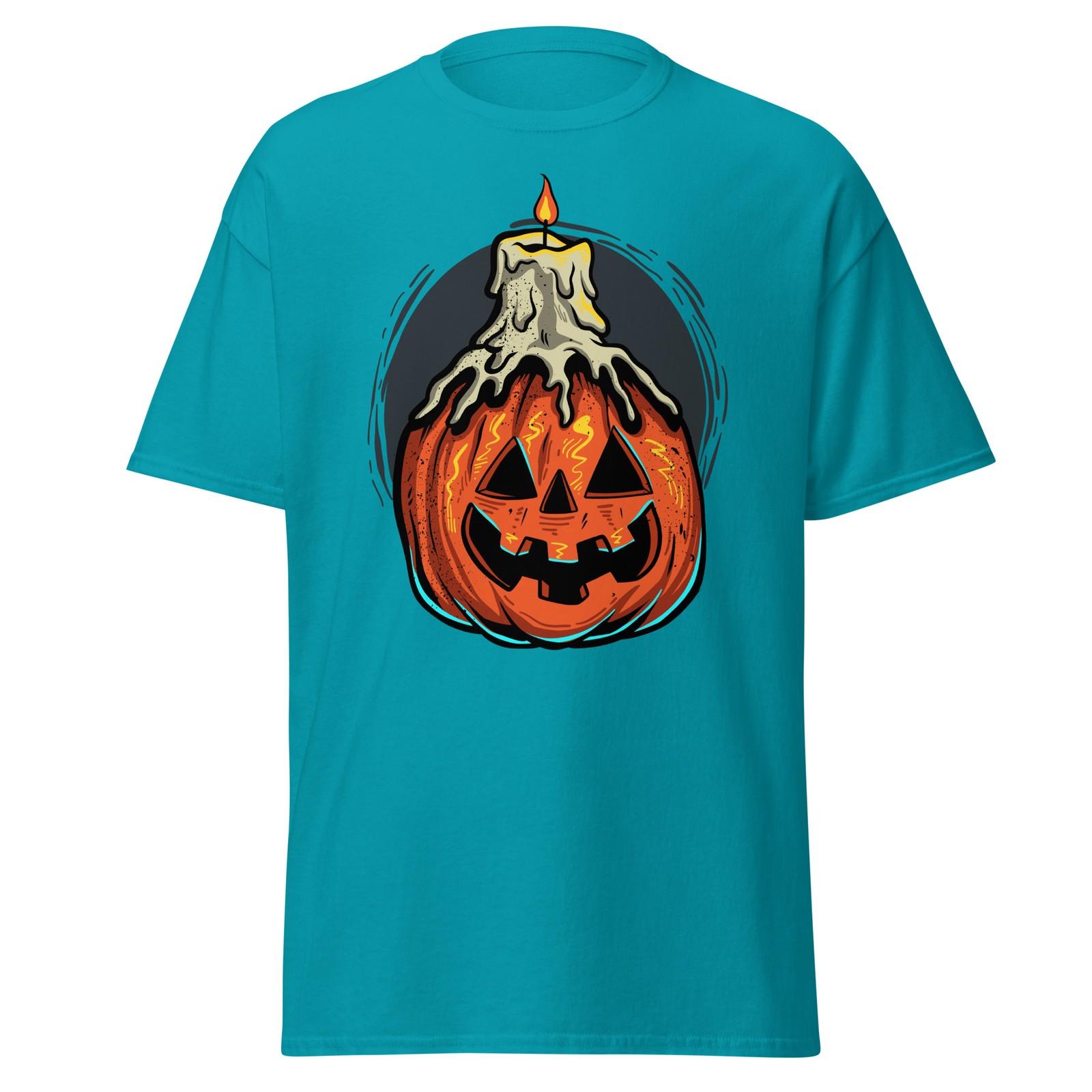 Jackolantern & Candle Unisex Classic T-Shirt Halloween S разноцветный