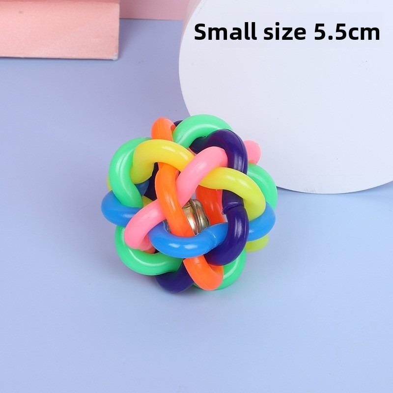 Dog Toys, Colorful Bells, Dog Interactive Play Balls, Pet Toy Supplies