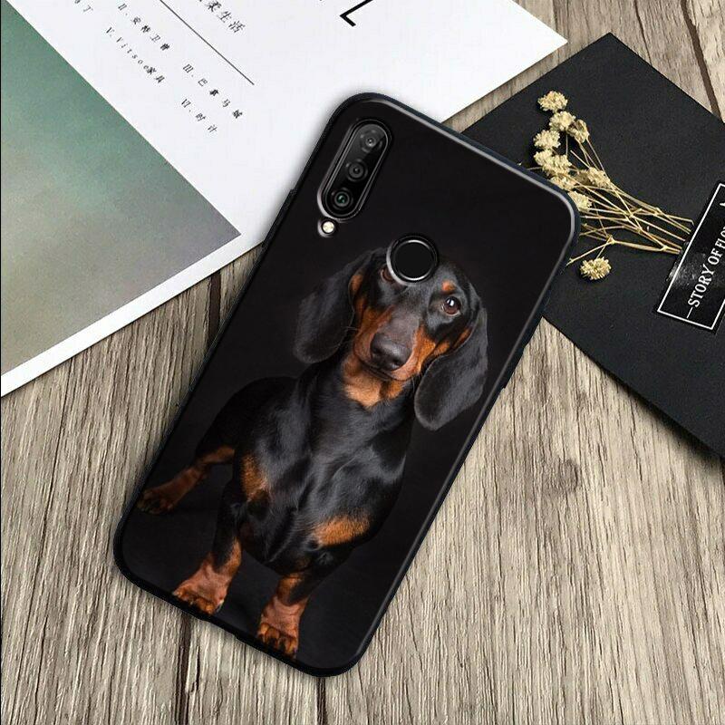 Dachshund Dog For Huawei Nova Y70 Y91 Y61 Y72 Y73 Y90 Y60 3i 7i 8i 11 12i 9 10 SE P20 P30 Pro P40 Lite Case
