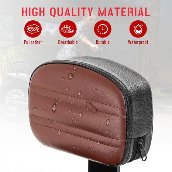 Passenger Seat Rear Seat Backrest Sissy Bar For Indian Scout Bobber 2018-2024 23