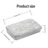 Metal Storage Holder With Glittering Diamonds Smooth Sliding Cover Designs Storage Stylish Accessory