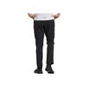 Adidas Solid Color Embroidered Logo Mid Waist Drawstring Straight Leg Sports Pants Men Bottoms Black HN2061