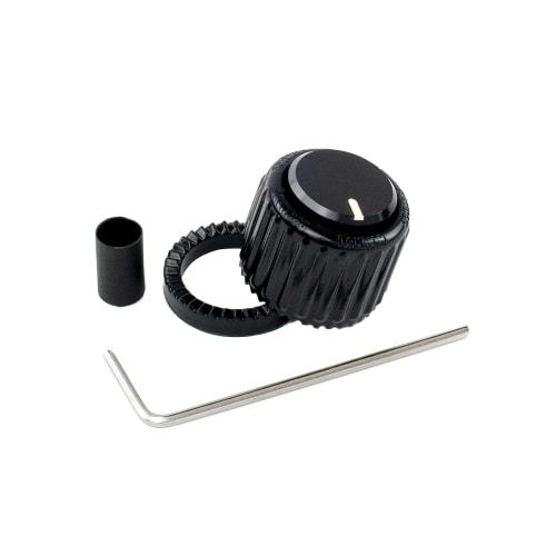 

D Addario LokNob Large Locking Knob, Plastic, Black, PW-LNL-01B