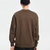 Li Ning Sports Fashion Series Fleece Loose Pullover Sweatshirt Men Sweatshirt Sparrow-Brown AWDQ801-7