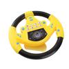 Baby Educational Copilot Steering Wheel Music Children Intelligent Toy (Pink Blue)
