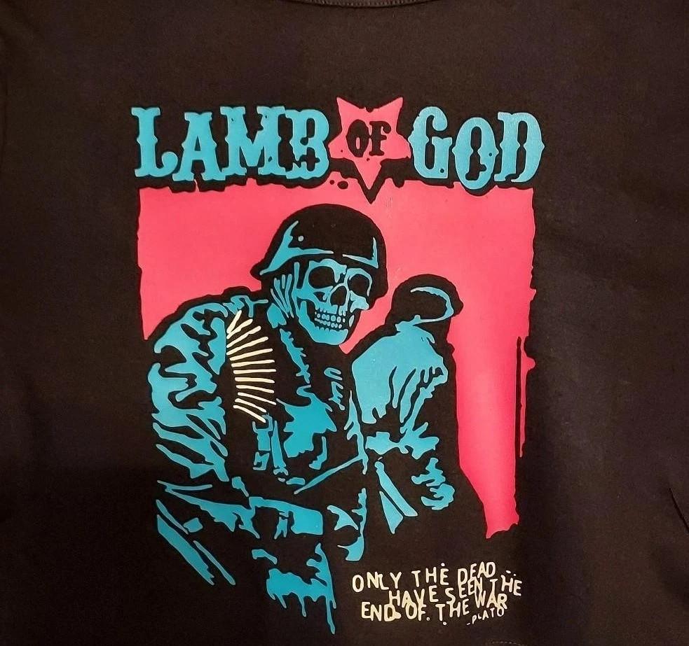 

Rare Graphic Lamb of God Band Tshirt unisex All Size S5XL KK2376 Unisex T-Shirt M