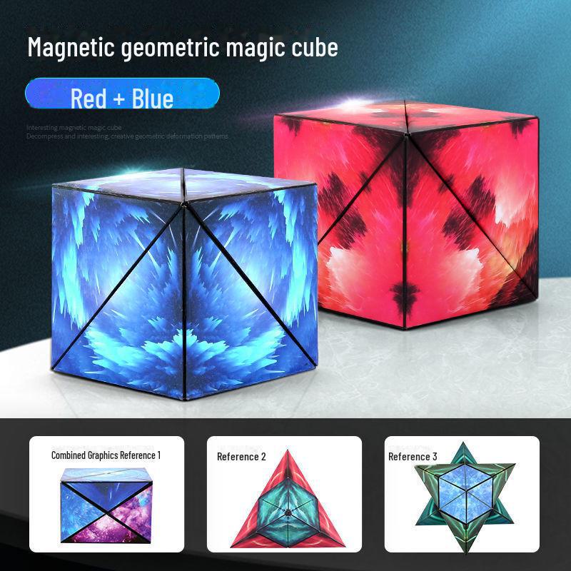 3D Magnetic Logic Cube: Innovative Children's Educational Toy