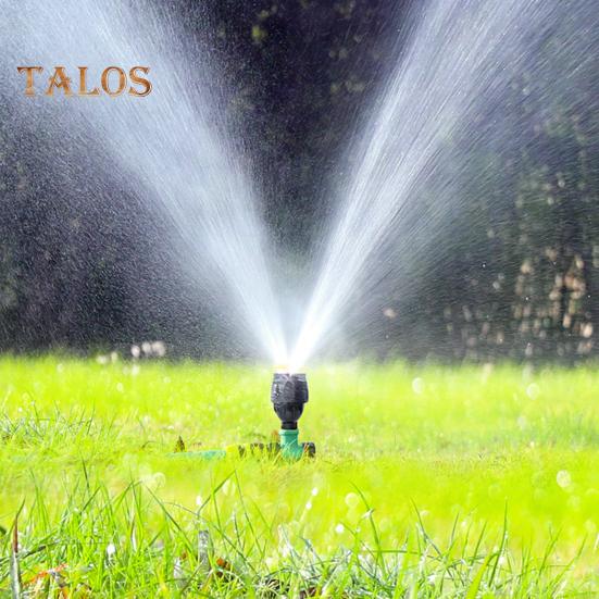 360-Degree Rotating Lawn Sprinkler with Stake Large Area Coverage Adjustable Garden Yard Sprinkler Efficient Stable Irrigation Tool