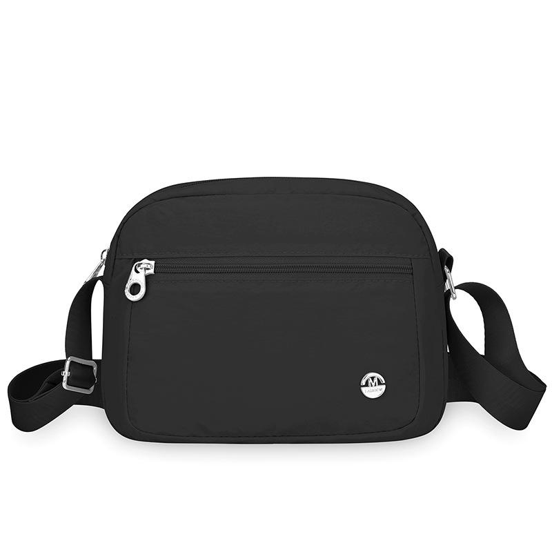 Leichte Nylon-Tasche Damen Umhängetasche Kleine quadratische Tasche Große Kapazität Umhängetasche