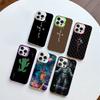 Cactus Jack Hiphop Phone Case For IPhone 16 15 14 13 12 11 Pro Max X XR XSMAX 8 7 Plus Matte Shockproof Back Cover