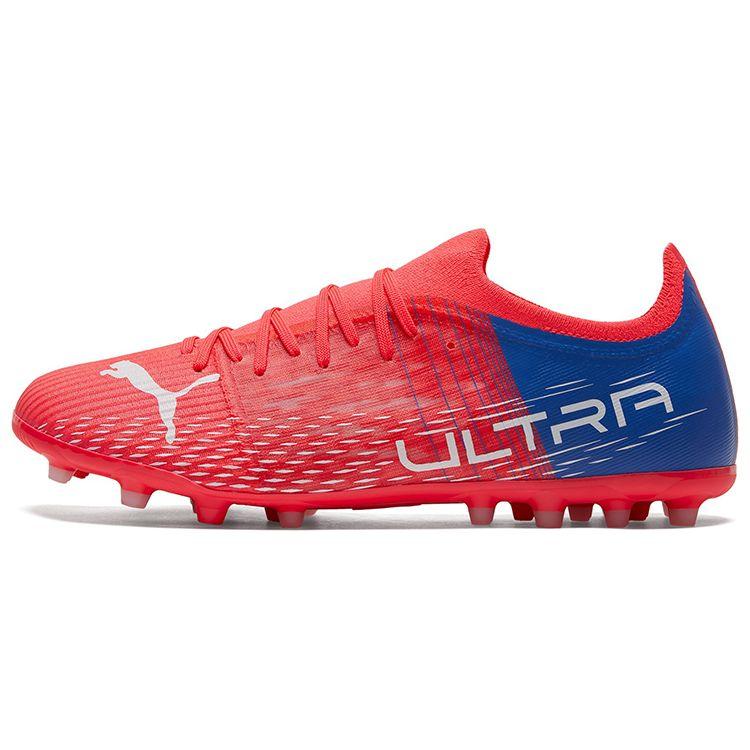 

Puma Ultra 1.3 Круглый носок Шнуровка Низкий верх MG (Резиновые короткие шипы) Футбольные бутсы с искусственным покрытием Мужские футбольные бутсы Красные 106526-01 46