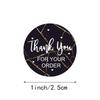 500Paste/Volume Marble Texture Thank You Stickers for Sealing Packaging Decoration Adhesive Labels Sealing Stickers
