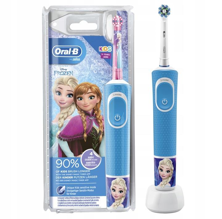 Szczoteczka Elektryczna Dla Dzieci Oral-B Frozen For Kids Kraina Lodu