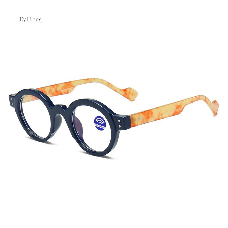 Women Retro Glasses Anti Blue Light Eyeglasses Fashion Round Frame Men Eyewear Gafas Hombre Eyeglasses