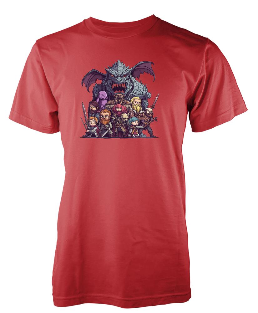 Bnwt Gamer Dungeons And Dragons Roleplay Novelty Gift Unique Tshirt Adult Kids S