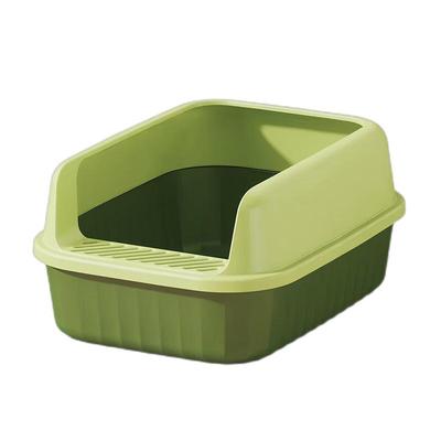 HUIHUADU Semi-Enclosed Anti-Splash Odor-Proof Cat Litter Box