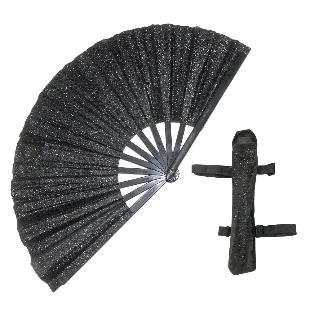 Plastic Boots On The Ground Fan Lightweight Folding Fan for Line Dancing, Parties, and Events