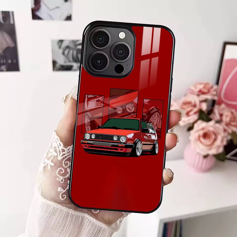 Cool G-Golf Car Phone Case For iPhone 17,16,15,14,13,12,Plus,Pro,Max For Magsafe Magnetic Wireless Charge iPhone13PROMAX