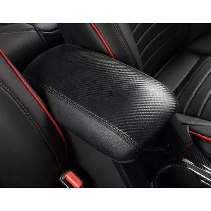Carbon Fiber Middle Console Cover Trim Armrest Box For - Toyota Corolla