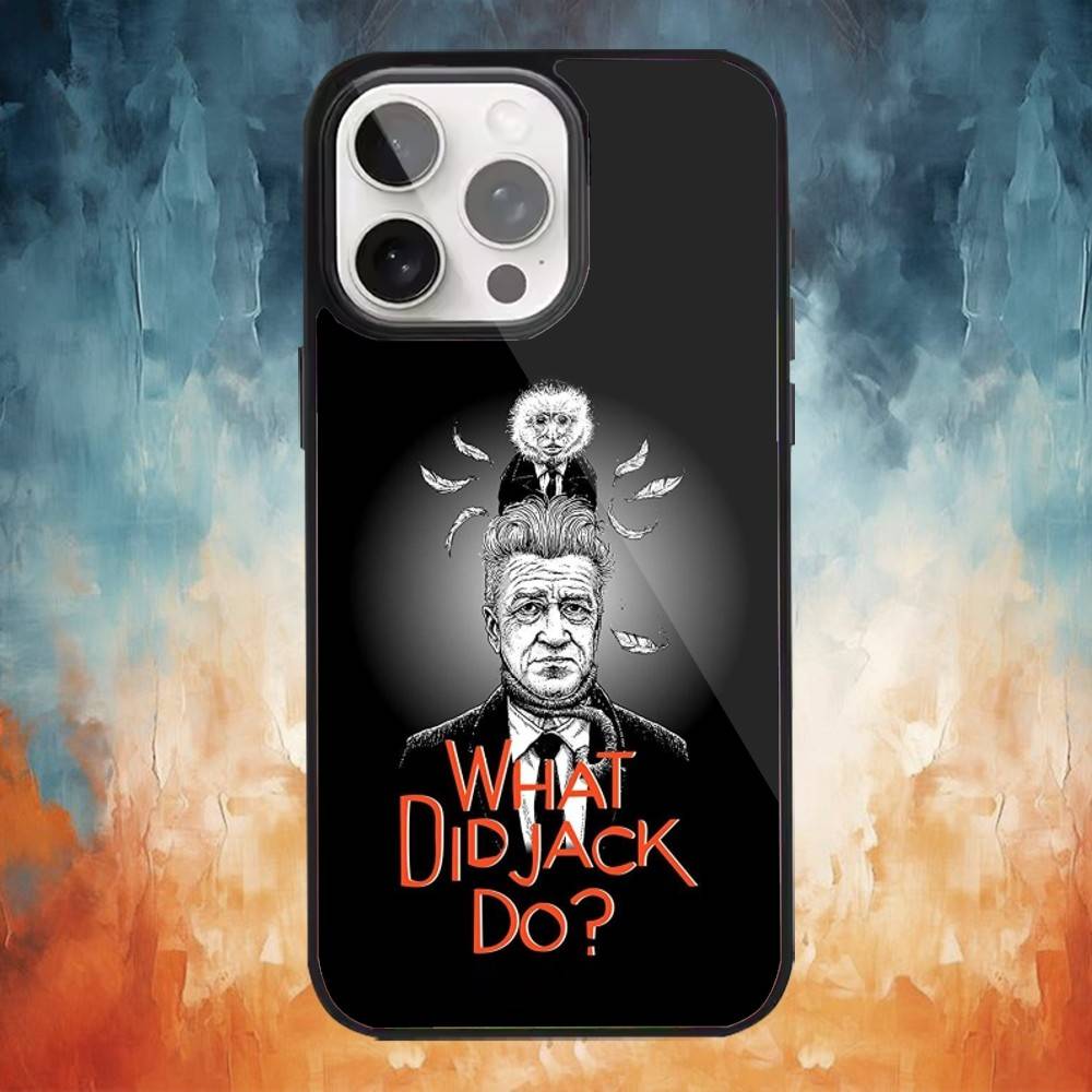 

Director David Lynch Phone Case For iPhone 17 16 15 14 13 12 Pro Max Plus for Magsafe Mirror Wireless Magnetic Cover iPhone12PRO