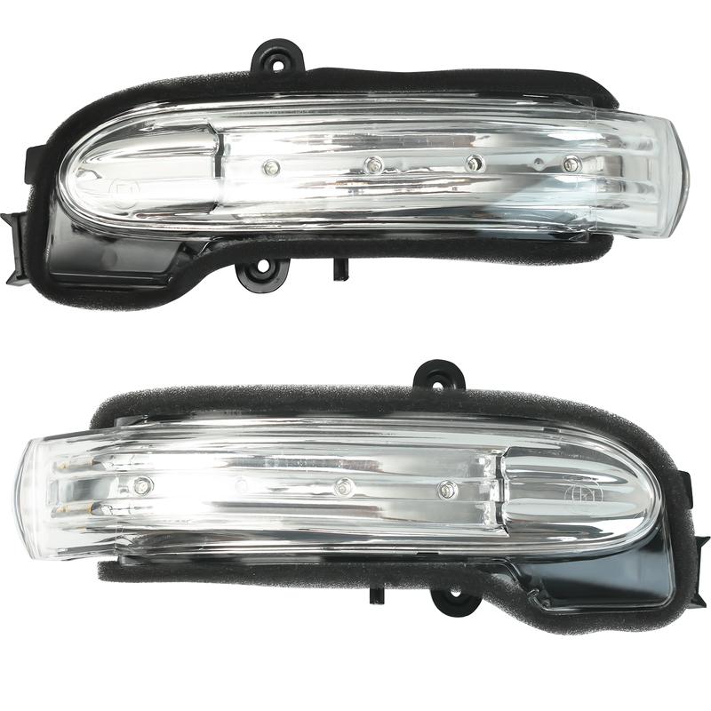 Left Right Side Mirror Turn Signal LED Light Indicator Repeater Blinker For Mercedes-Benz W203 C-Class 2038201521 2038201621
