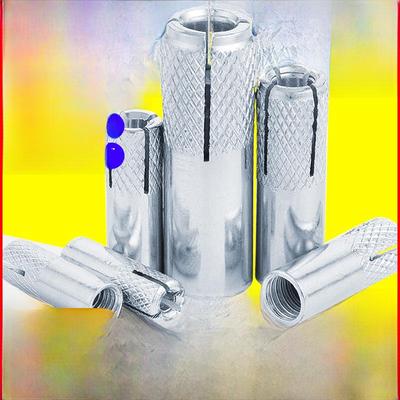 Blue & White Zinc-Plated Internal Expansion Bolt with Wall Anchor, M6/M8/M12