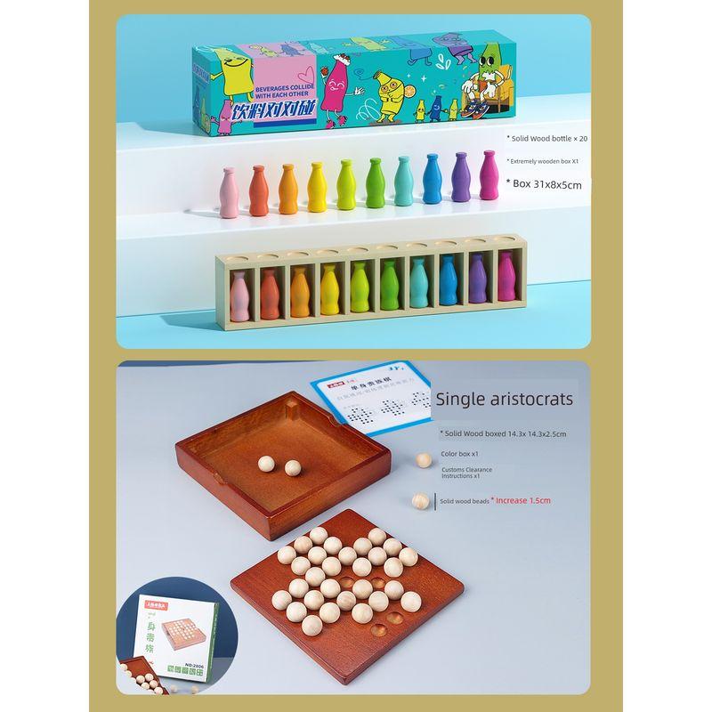 

Детская Веселая Игра Угадай Бутылку Напиток Сопоставление Цвета Когнитивная Память Сопоставление Игрушки Раннее Образование Обучающие Деревянные Two sets] drink to touch + single aristocrat B2806