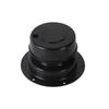 Roof Ventilation Cover For RV For Motorhome Yacht, Sewer Pipe Exhaust Vent Cap With UV Protection, 2-Pack, Black/White