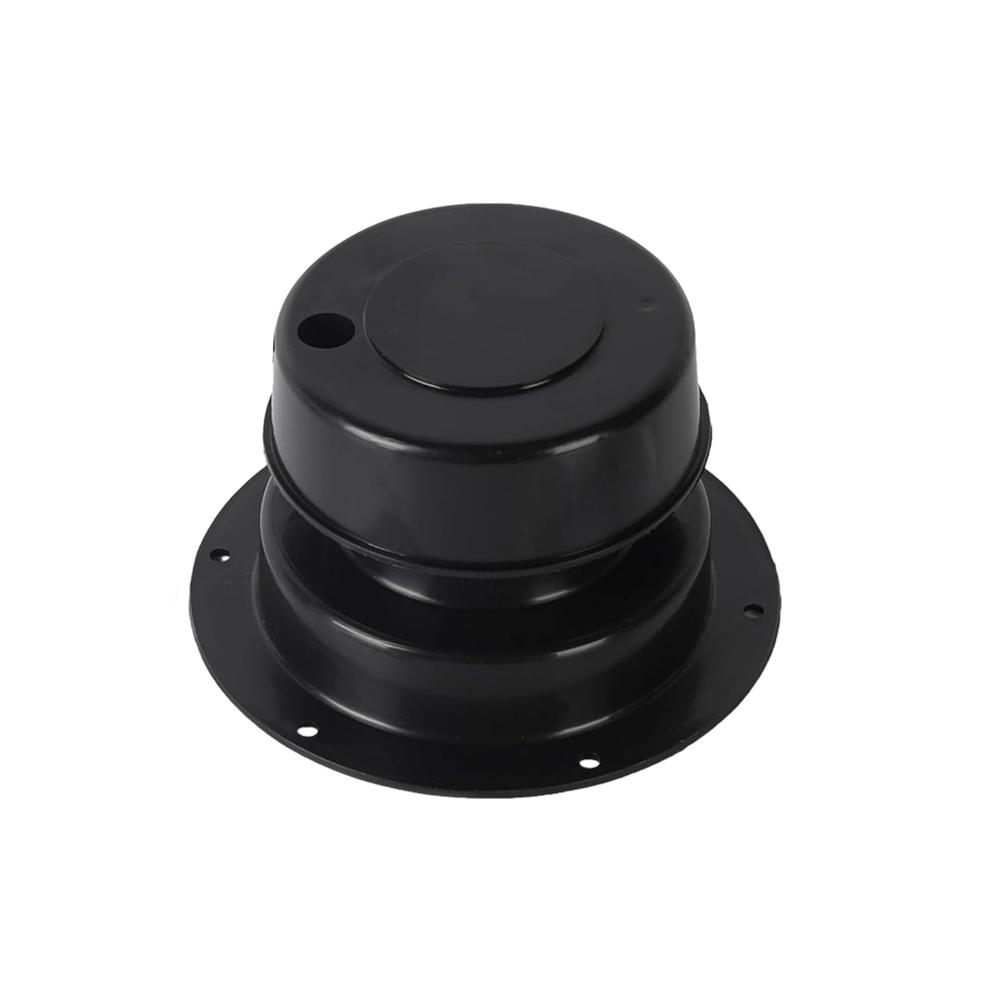Roof Ventilation Cover For RV For Motorhome Yacht, Sewer Pipe Exhaust Vent Cap With UV Protection, 2-Pack, Black/White